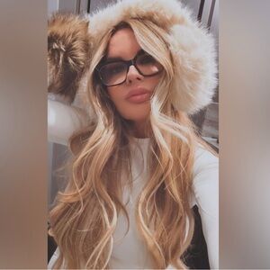 Chic Beige Creamy Faux Head Accessory